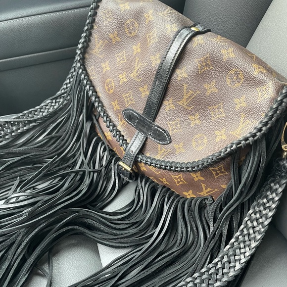 vintage boho satchel crossbody - Picture 11 of 16